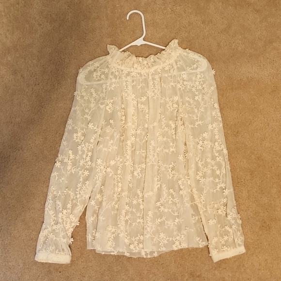 Embroidered Rebecca taylor Ellie top - Picture 1 of 3